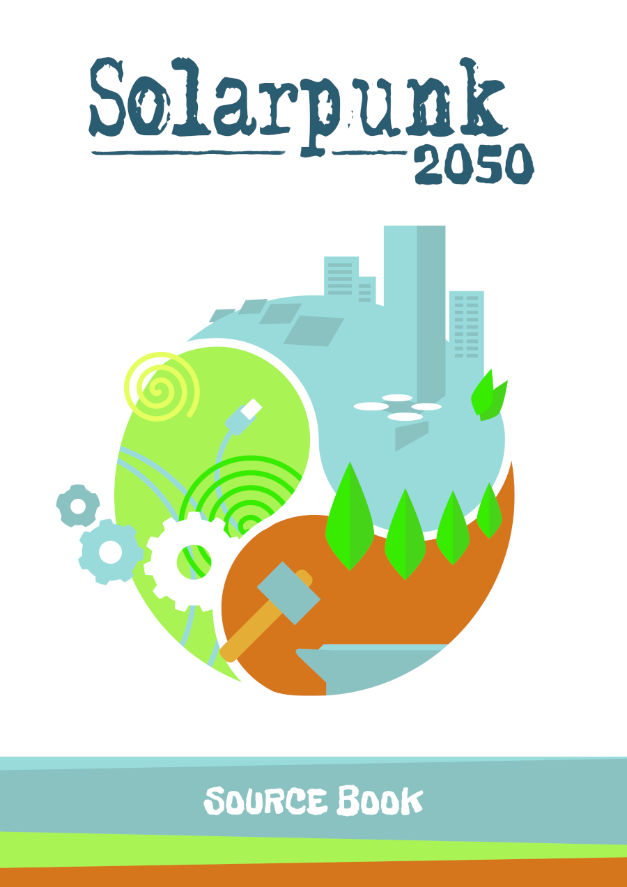 The cover of the Solarpunk 2050 Core Source book